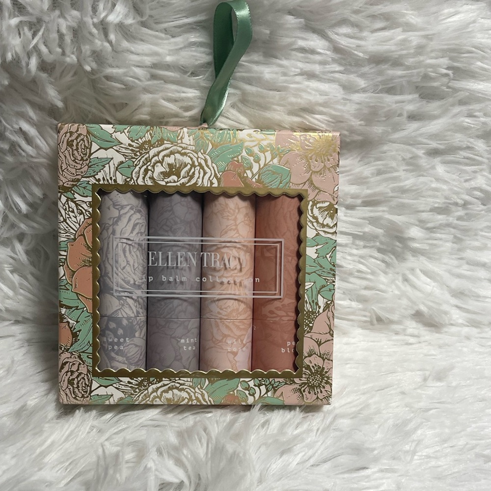 Ellen Tracy lip Balm Collection, 4 pieces , New